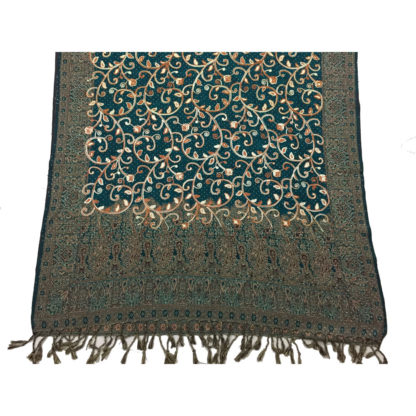 ladies embroidered shawl