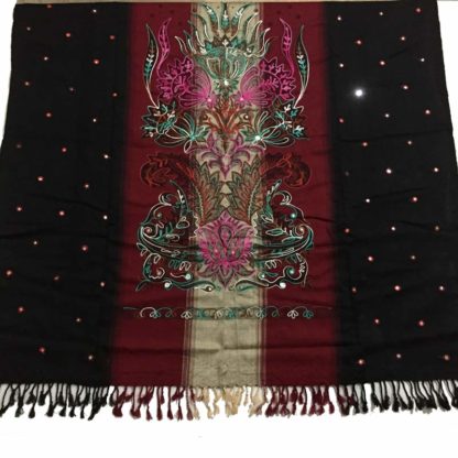 winter embroidered chadar