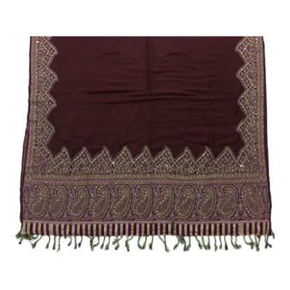 women embroidered shawl