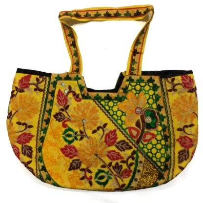 colorful embroidery bag