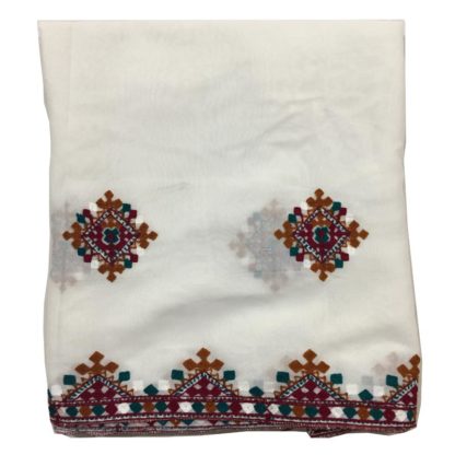 sindhi white shawl