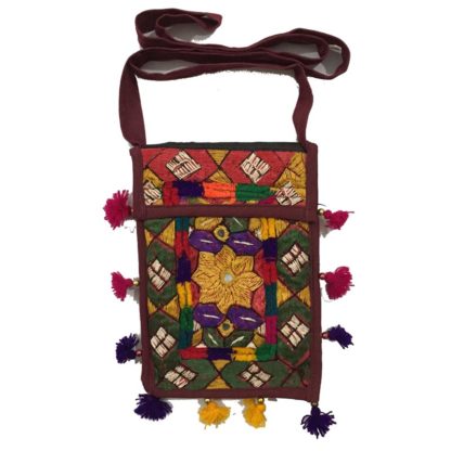 girls embroidered purse
