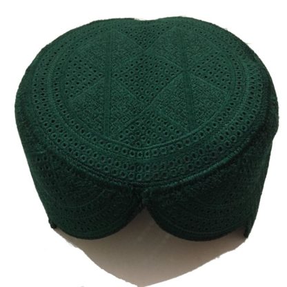 green sindhi cap