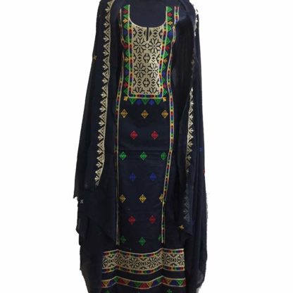 black balochi dress