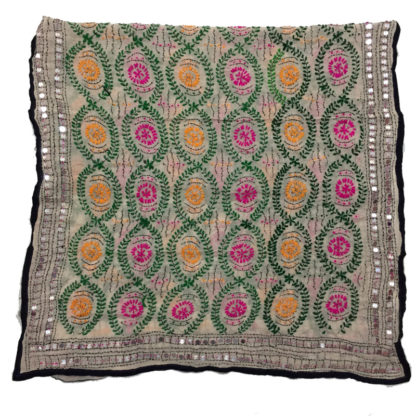 colorful embroidered dupatta