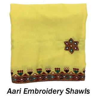Aari Embroidery Shawls