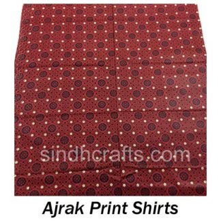 Ajrak Print Shirts