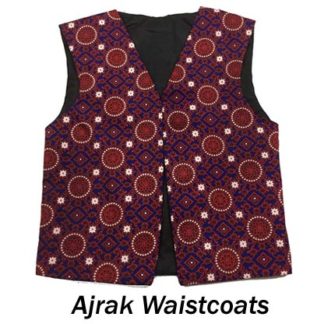 Ajrak Waistcoats