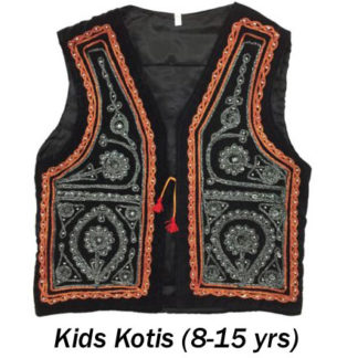 Kids Kotis/WaistCoats (Ages 8 to 15yrs)