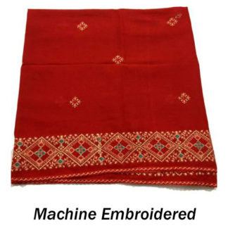 Machine Embroidered Sindhi Chadar/Shawl